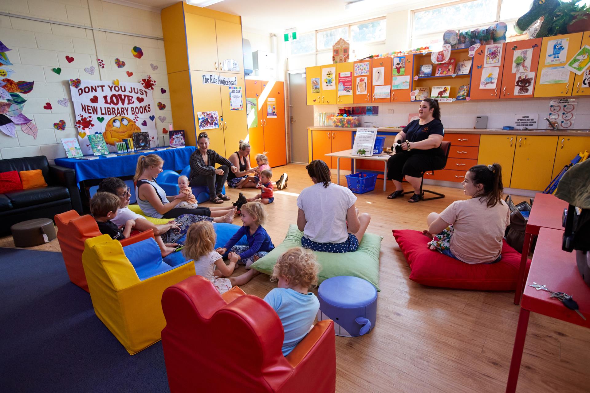 Rhyme Time at the Derby Library