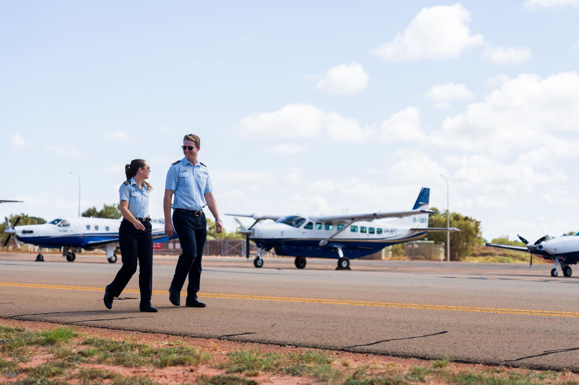 New flight schedule for Derby-Broome Flights with Aviair